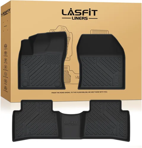 Miniatura 19 de LASFIT Alfombrillas de piso para Toyota Tacoma 2008-2011 Cabina de Acceso Transmisión Automática, Forro de Piso de Ajuste Personalizado para Todo