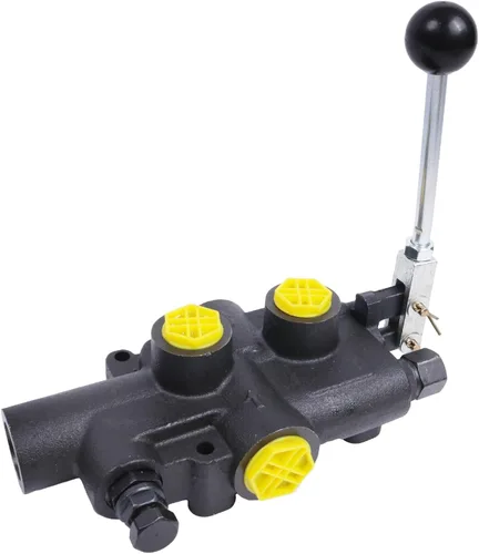 Miniatura 3 de Válvula de control hidráulico direccional de 4 vías y 3 posiciones 25GPM 2750PSI LS-3000-1 compatible con varios divisores de troncos hidráulicos