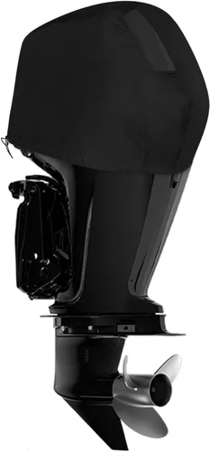 Miniatura 12 de Cubierta de motor fuera de borda para Mercury, cubierta de motor de barco resistente impermeable con ventilación de malla (Tamaño-M706-V)