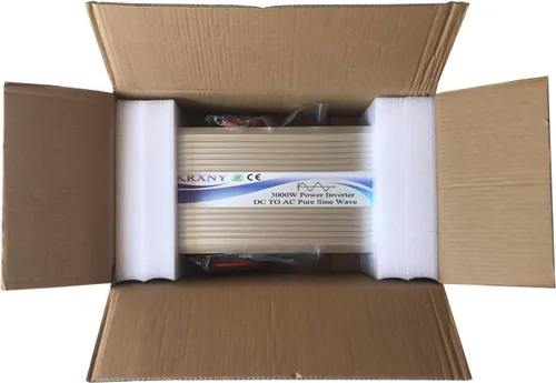 Miniatura 7 de Inversor de corriente de onda sinusoidal pura de 3000 W fuera de la red, 48 V CC a 110 V 120 V CA con pantalla LCD para autocaravana, camping