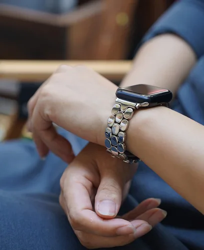 Miniatura 2 de Bonitas correas compatibles con Apple Watch de 1.575 pulgadas, 1.614 pulgadas, 1.654 pulgadas, 1.732 pulgadas, 1.772 pulgadas, 1.772 pulgadas, 1.772