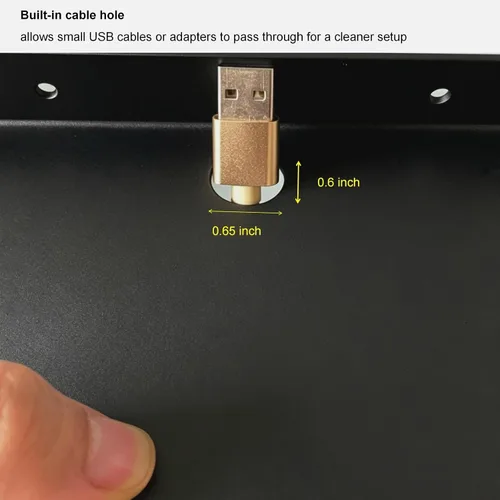 Miniatura 8 de Estante pequeño para pared, 5 pulgadas, estantes flotantes de metal para eco, cámaras, estantes de montaje en pared para altavoces pequeños