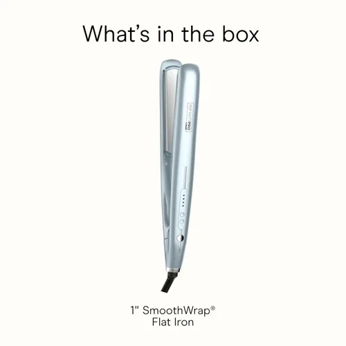 Miniatura 8 de INFINITI PRO Conair SmoothWrap - Plancha plana de doble ion de 1 pulgada, plancha plana de 1 pulgada que produce más volumen y menos encrespamiento