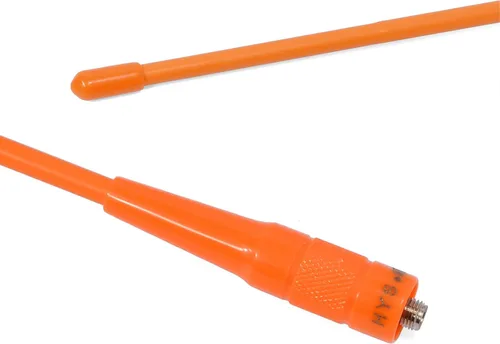 Miniatura 5 de HYS Antena hembra VHF UHF SMA, doble banda 6.6 ft/27.6 in Walkie Talkie Antena para 144/430Mhz Retevis Baofeng Wouxun KG-659 UV-5R 9R Radio de mano