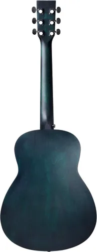 Miniatura 3 de WINZZ HAND RUBBED Series – Guitarra acústica para zurdos de 36 pulgadas 3/4 paquete de viaje con bolsa, afinador metrónomo, colgador de pared