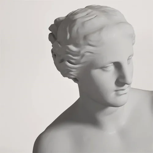 Miniatura 4 de Molde de silicona de estatua 3D, molde de escultura de retrato de hormigón para tapa de tarro de vela, herramientas de decoración del hogar de SH0778