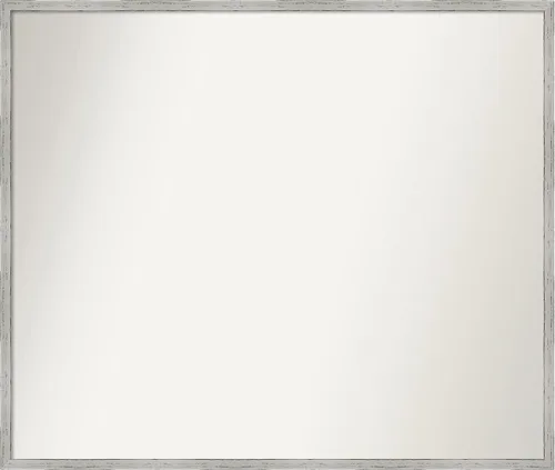 Miniatura 496 de Amanti Art Espejo de baño blanco para sobre el fregadero, 32 x 45 pulgadas, espejo de tocador rectangular blanco esbelto, marco de madera moderno