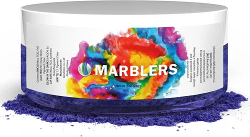 Miniatura 61 de MARBLERS - Polvo de mica de grado cosmético, nacarado, no tóxico, vegano, libre de crueldad, sombra de ojos, esmalte de uñas, arte de uñas, [Gris]