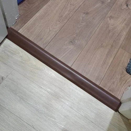Miniatura 5 de KADEUX Tira de transición de alfombra a azulejos, cubierta de umbral de PVC para puerta, alfombra y suelo, tira de transición autoadhesiva