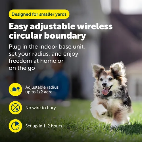Miniatura 2 de PetSafe Sistema inalámbrico de contención de valla para mascotas, collar receptor solo para perros y gatos de más de 8 libras, resistente al agua