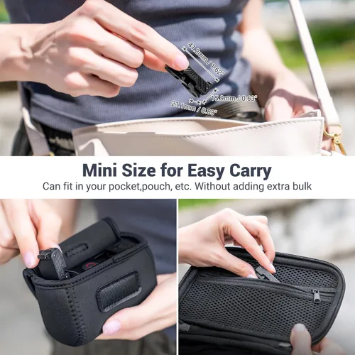 Miniatura 6 de JJC 2 adaptadores magnéticos de liberación rápida Action 5 para DJI Osmo 360 Action 5 Pro 4 3, reemplazo de montaje de liberación rápida OEM