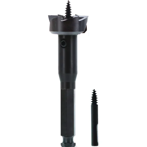 Miniatura 9 de Diablo SPEEDemon DSF1500 - Broca de alimentación automática de 2 cortadores, 2 cabezales de corte, perforación rápida de agujeros en madera limpia