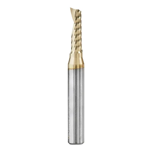 Miniatura 9 de Amana Tool CNC de carburo sólido espiral O flauta arriba-corte, broca de aluminio de corte de enrutador, recubierto de ZrN, 51470-Z, 1/16 D x 1/4 CH