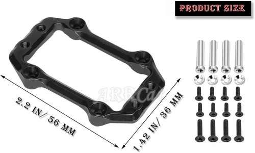 Miniatura 6 de Soporte servo de dirección de aluminio para 1/8 Typhon 6S BLX, Kraton 6S BLX, Outcast 6S BLX, Talion 6S BLX, Talion 6S BLX, 1/10 Senton 6S BLX