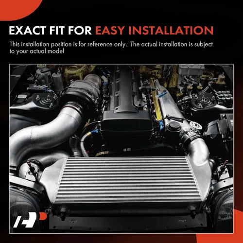 Miniatura 6 de A-Premium Turbocompresor intercooler compatible con BMW 328i 2007-2011, 328i xDrive 2009-2011, 328xi 2007-2008, 335i 2007-2013, 335i xDrive
