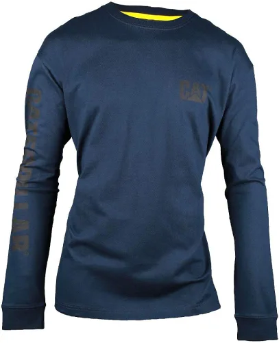 Miniatura 5 de Cat erpillar - Camiseta de manga larga para hombre con lazo de gestión de alambre y logotipo de trabajo para gatos