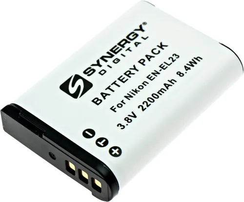 Power 2000 Batería para cámara, compatible con cámara digital Nikon COOLPIX P900S, (iones de litio, 3.8 V, 2200 mAh), capacidad ultra alta, repuesto