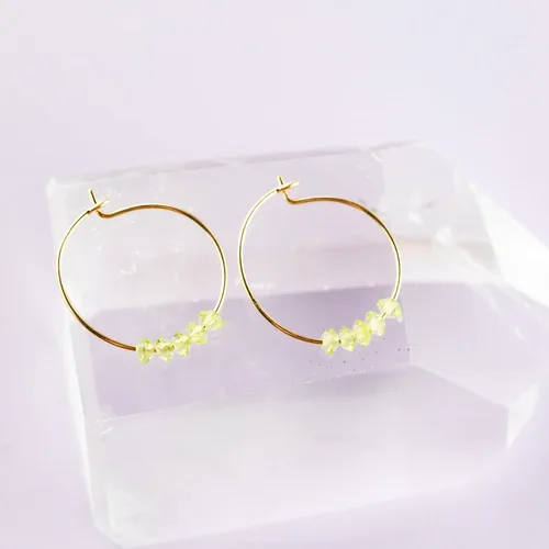 Miniatura 20 de SoulKu Gold Hoop Earrings for Women, 14k Gold Earrings, Delicate Jewelry