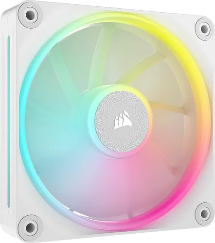 Miniatura 9 de CORSAIR iCUE Link LX120 RGB 120mm PWM Ventilador individual – Bucles de luz duales – Requiere iCUE Link System Hub (se vende por separado) – Negro