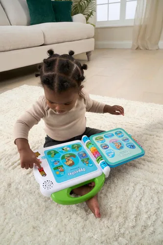 Miniatura 3 de Leapfrog 601503 Learning Friends - Libro de 100 palabras para bebé, educativo e interactivo, libro de jugadas bilingüe para niños y niñas de 1, 2