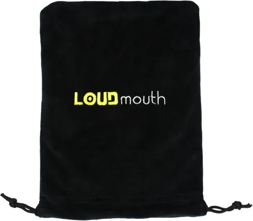LOUDmouth Bolsa de transporte para micrófono de estudio de terciopelo suave, funda antipolvo para micrófono con cordón, protege del polvo, la