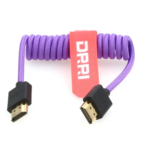 Miniatura 5 de Cable HDMI 2.0 de alta velocidad para audio de video digital 4K HDTV, Nikon Z9, cámara BMPCC a monitor Elvid/Atomos Ninja V