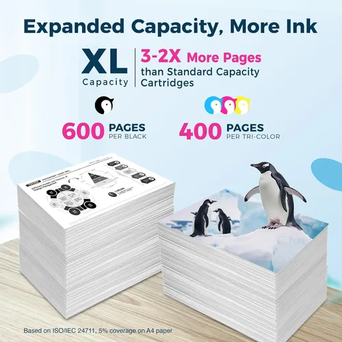 Miniatura 3 de Penguin 275XL 276XL Cartuchos de tinta para impresora Canon TS3720 TS3722 276 para impresora Pixma TR4720 TR4700 TR4722 TR4725 TS3500 TS3520 TS3522
