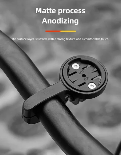 Miniatura 3 de Soporte de computadora GPS para barras aerodinámicas, barras TT o tri barras para bicicletas de carretera y triatlón compatible con Garmin, Wahoo