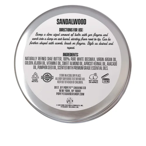 Miniatura 2 de Brutus Bálsamo para barba para hombres, acondicionador sin enjuague no graso con acabado mate, bálsamo de peinado enriquecido con aceite de jojoba
