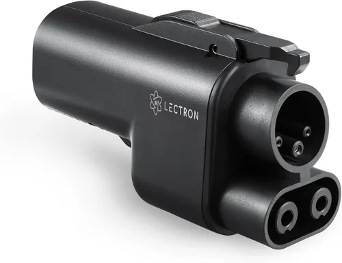 Lectron NACS a CCS Adaptador para Vehículo Eléctrico - 500 Amperios / 1,000V - Compatible con Supercargadores Tesla - Carga Rápida CCS1 EV con