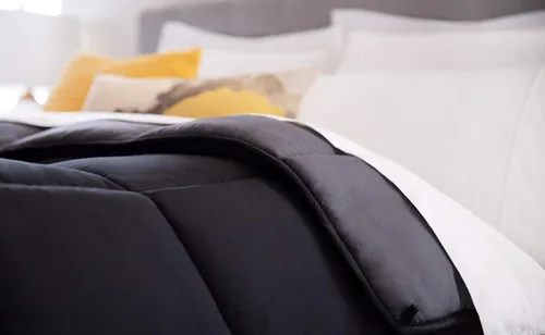 Miniatura 3 de Linenspa - Edredón reversible con relleno alternativo y relleno de edredón, para todo el año, costuras de caja, ropa de cama para niños