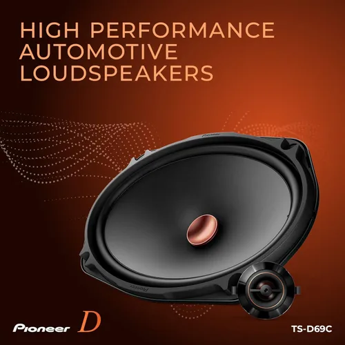 Miniatura 3 de PIONEER Serie D TS-D69C - Altavoces de 2 vías de 6 x 9 pulgadas (par) - 330 W máximo, agudos nítidos + voces claras, actualización ideal de fábrica