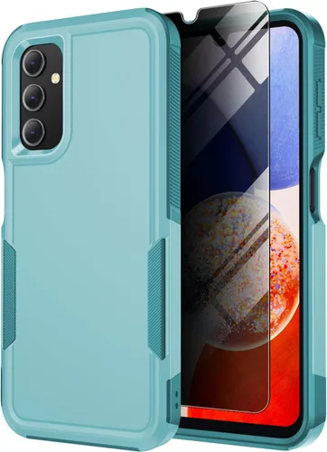 Miniatura 16 de jaroco Funda para iPhone 13, con [Protector de Pantalla de Privacidad] [Soporte Magnético con Patilla] [Compatible con MagSafe], Funda de Teléfono