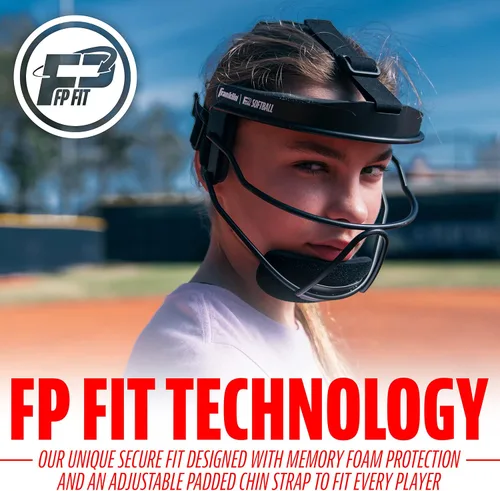 Miniatura 8 de Franklin Sports Softball Face Mask for Fielders - Girls Youth Face Shield for Infielders - Kids Fielding Guard for Fastpitch + Slowpitch Softball