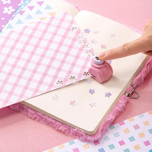 Miniatura 7 de HAPPY LOLLI Pink LolliME - Kit de diario de bricolaje para adolescentes y niñas de 8 a 14 años, regalo de cumpleaños, juego de diario con cerradura