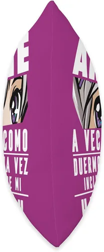 Miniatura 2 de Regalos Originales Manga Anime Para Chicas Chicos No Siempre Veo Anime para Ver Manga Mujer Niño Niña Almohada 18x18, Multicolor