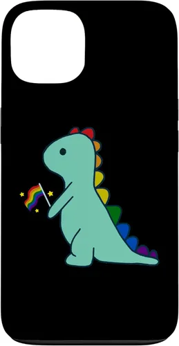 Miniatura 7 de Funda para iPhone 12/12 Pro LGBTQ Allysaurus Dinosaur Rainbow Flag Ally Gay Pride Month