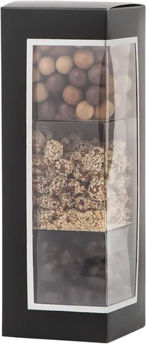 Miniatura 2 de Hammont Cajas de galletas para regalo, paquete de 6 cajas pequeñas para panadería, cajas decorativas de pastelería con ventana, recuerdos de fiesta