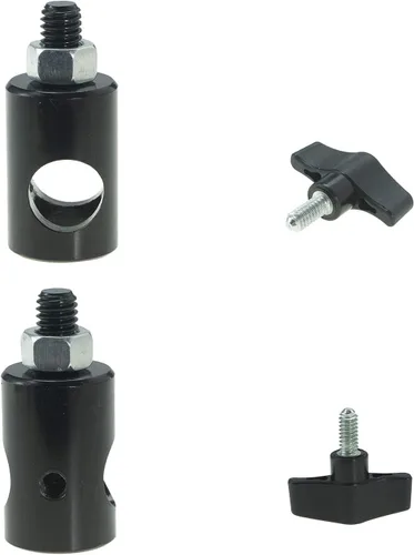 Miniatura 7 de Adaptador rápido de 3 piezas de conversión con tornillo de 3/8 pulgadas, soporte de montaje DSLR, adaptador de soporte de montaje multifuncional