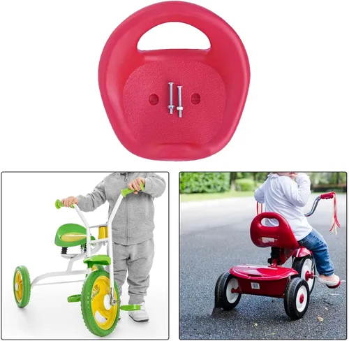 Miniatura 3 de Menolana Asiento de triciclo para niños pequeños, asiento de kart, sillín de carrito de deriva, asiento para carrito de carreras, duradero, grueso