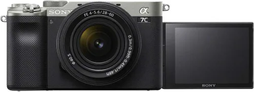 Miniatura 4 de Sony Cámara digital Alpha a7C sin espejo con lente de 1.102-2.362 in (plateado) (ILCE7CL/B) con tarjeta de memoria de 64 GB, batería NP-FZ-100