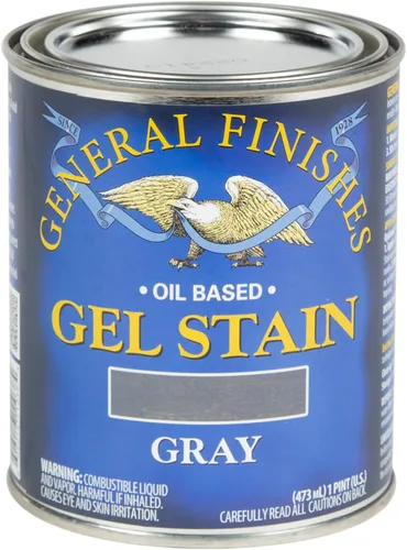 Miniatura 42 de General Finishes - Tinte en gel base de aceite, 1 cuarto de galón, cereza georgiana Georgian Cherry