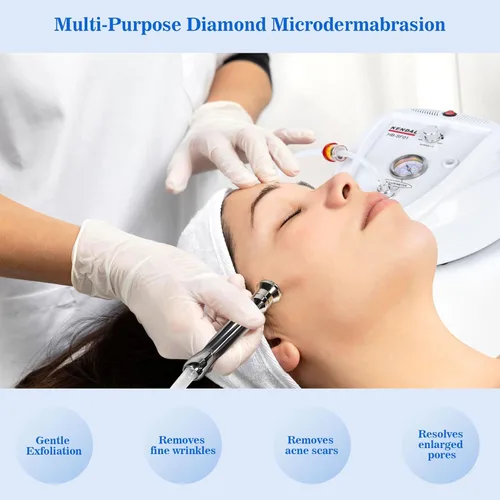 Miniatura 2 de Kendal Máquina profesional de Microdermabrasion del diamante, equipo facial del cuidado de piel de la dermoabrasión, también bueno para la CA 110V