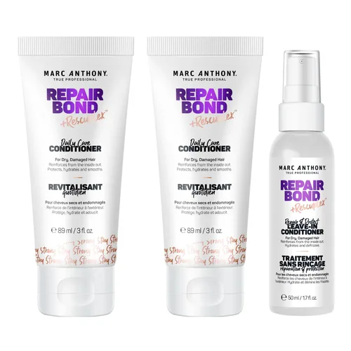 Miniatura 14 de Marc Anthony Set de champú y acondicionador voluminizador con aceite de coco y manteca de karité, cuidado del cabello nutritivo e hidratante