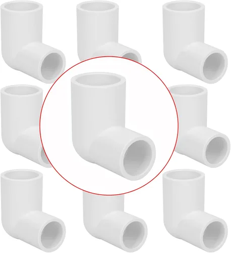Miniatura 10 de Paquete de 2 adaptadores de acoplamiento reductor de PVC DWV de 3 x 2 pulgadas (enchufe x zócalo) Schedule 40 PVC DWV Reductor Acoplamiento
