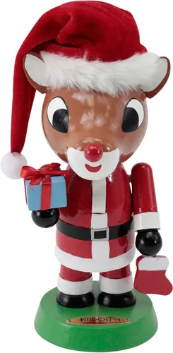 Miniatura 8 de DanDee Rudolph The Red-Nosed Reindeer Almohada decorativa coleccionable y oficial de 14 pulgadas Clarice, blanco