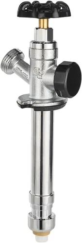 Miniatura 19 de EFIELD Grifo de jardín antisifón resistente a heladas de 4 pulgadas con púa de 1/2 pulgada para crimpar Pex X bibb de manguera de 3/4 pulgadas