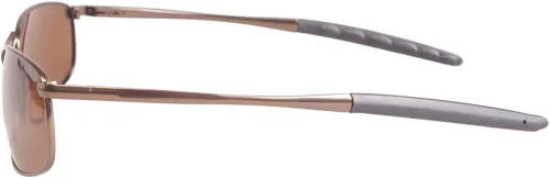 Miniatura 2 de ZHILE 8-base gafas de sol polarizadas con marco de metal curvas para hombre