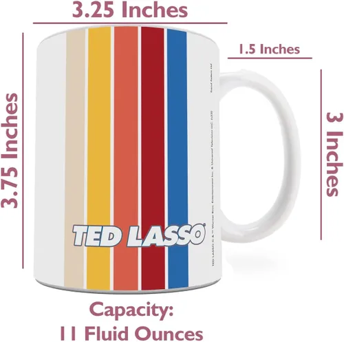 Miniatura 7 de Trend Setters Ted Lasso – Roy Kent Bobblehead – Una taza de café de cerámica de 11 onzas – Producto oficial – Perfecto para regalar o coleccionar