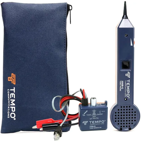 Miniatura 9 de TEMPO Communications 77HP-G Generador de Tono Universal, Rastreador de Cable de Cobre, Tonificador de Cable, Grado Profesional